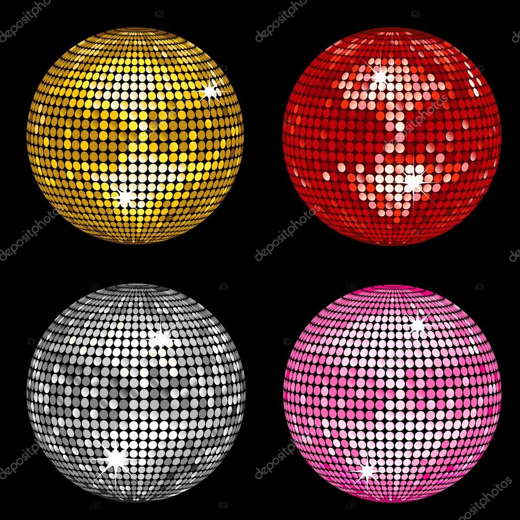 Disco balls Stock Vector by ©elaineitalia 12634861